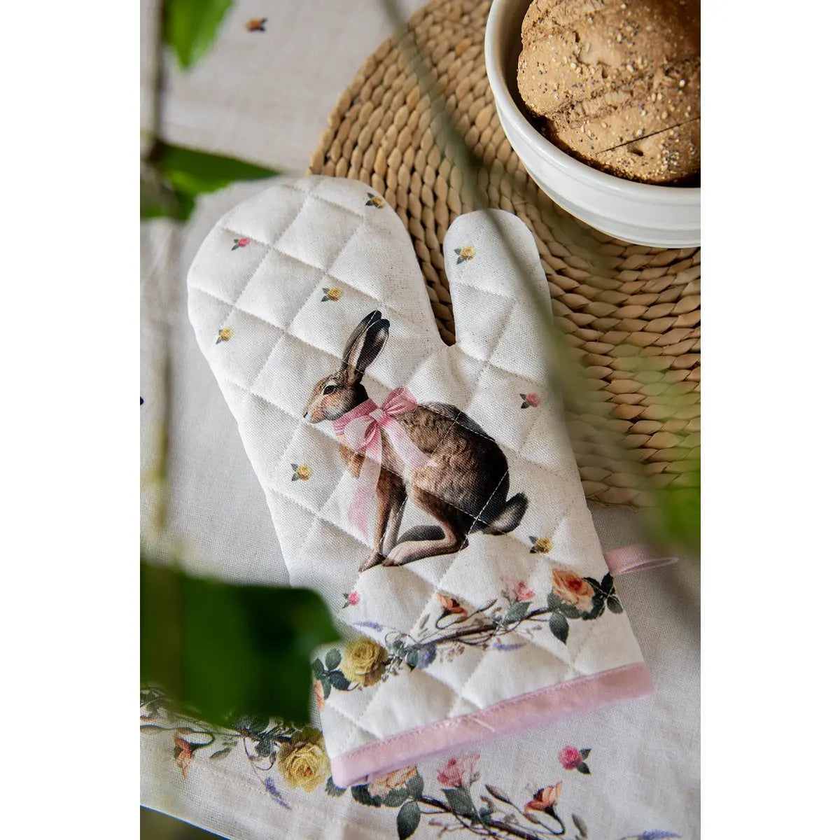 Chemin de table 50x140 cm Beige Coton Clayre & Eef.