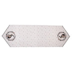 Chemin de table 50x160 cm Beige Coton Clayre & Eef.