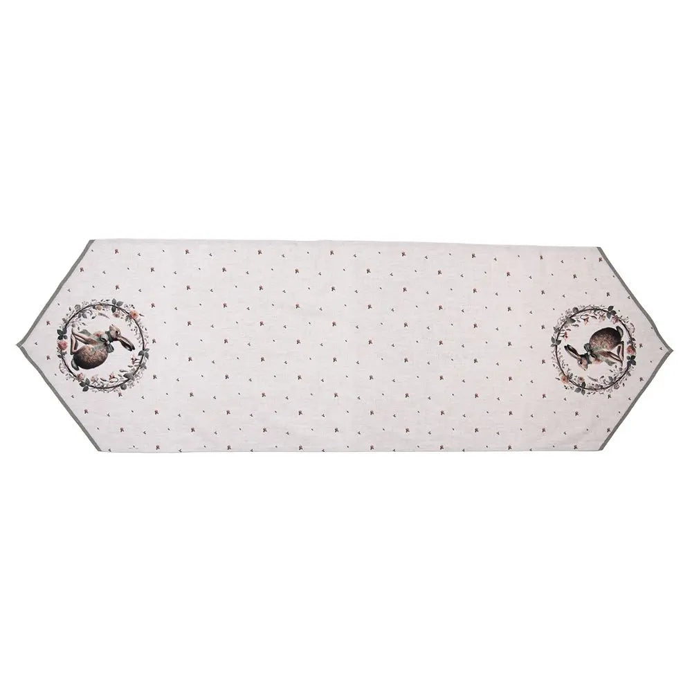 Chemin de table 50x160 cm Beige Coton Clayre & Eef.