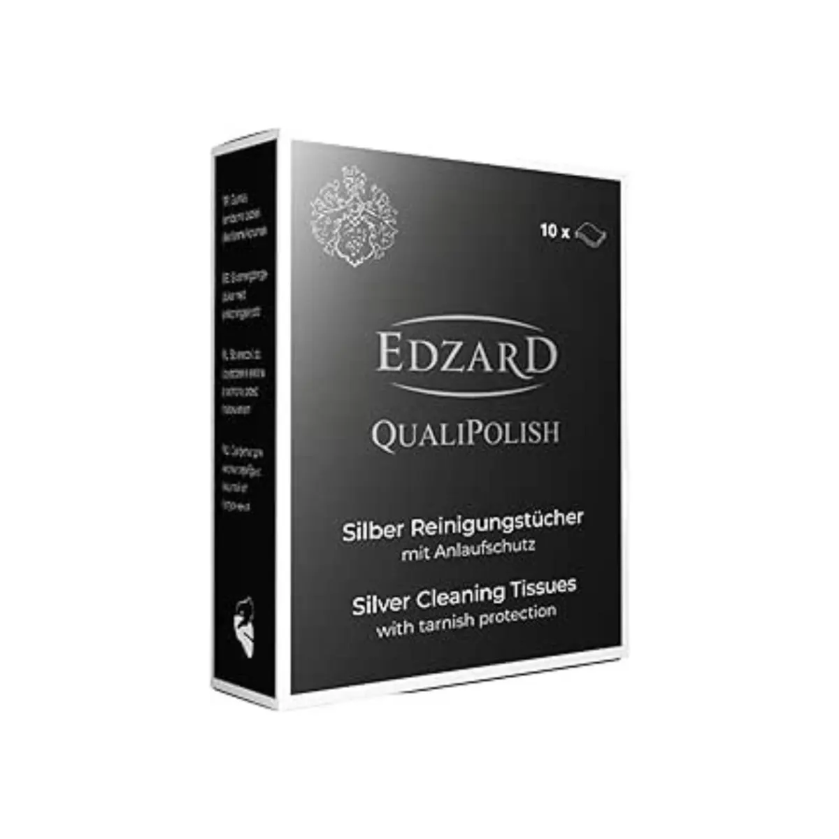 Chiffons de nettoyage pour argent QualiPolish® EDZARD-SHOP.com