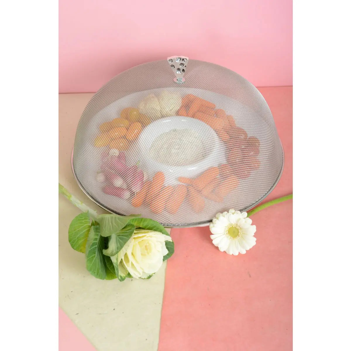 Cloche à fromage argent AULICA