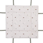 Corbeille à pain 35x35x8 cm Beige Coton Clayre & Eef.