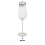 Coupe à champagne Ø 8x26 cm / 320 ml Clayre & Eef.