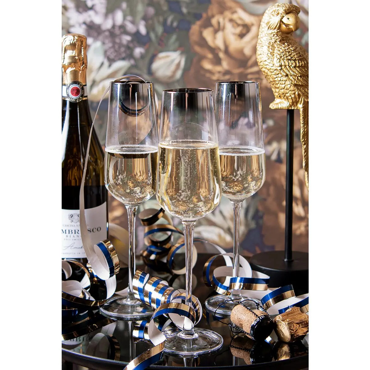 Coupe à champagne Ø 8x26 cm / 320 ml Clayre & Eef.