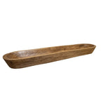 Coupe décorative en bois 100x22x10cm AULICA