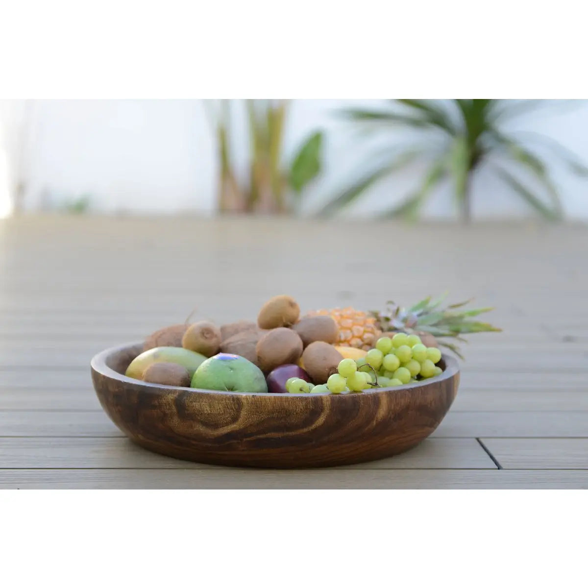 Coupe décorative en bois 45x45x9cm AULICA