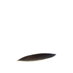 Coupe décorative marron en aluminium 69.5x14x4.5cm AULICA