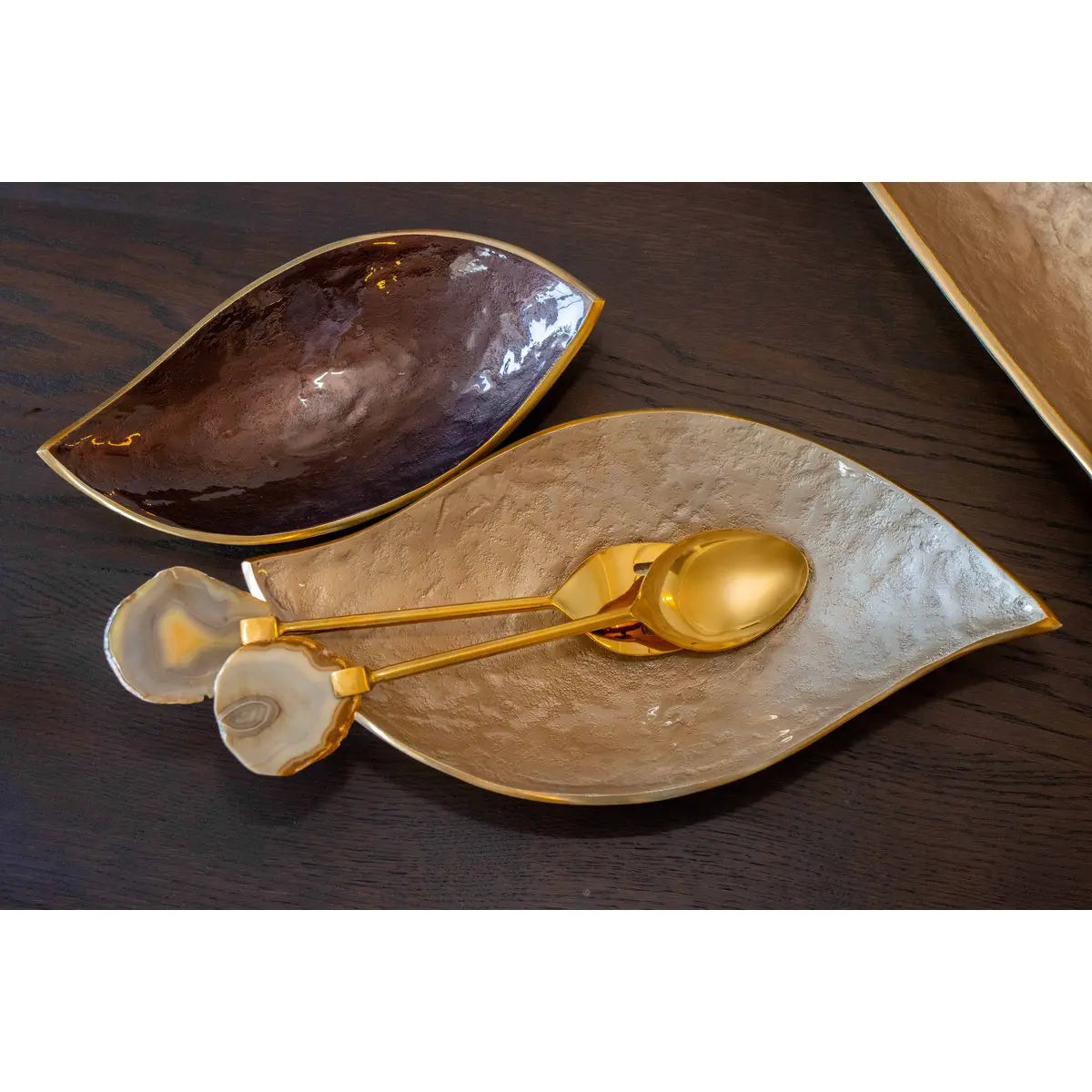 Coupe décorative sable 39x20x9cm AULICA