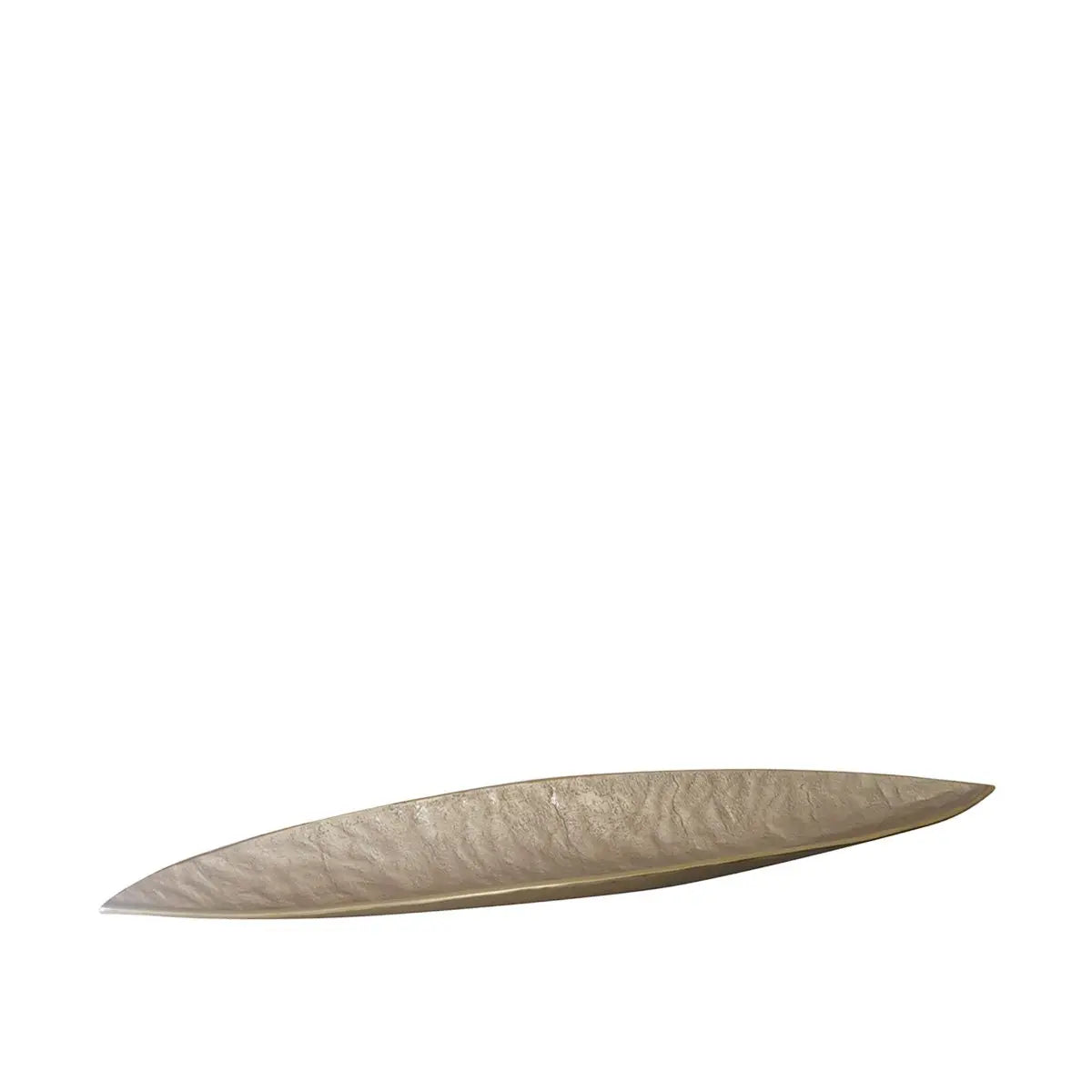 Coupe décorative sable en aluminium 94x19x6cm AULICA