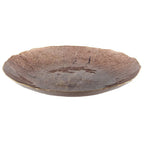 Coupe marron avec bord doré 50cm AULICA