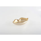Coupelle bouche dorée brillante 17.5x4x4cm AULICA