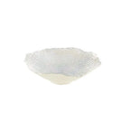 Coupelle corolle lustrée en argent 23x23x6cm AULICA