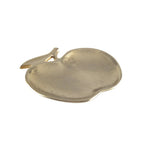 Coupelle dorée pomme 13x12.5x2cm AULICA