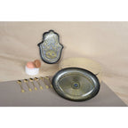 Coupelle fatma argent 21x17x3cm AULICA