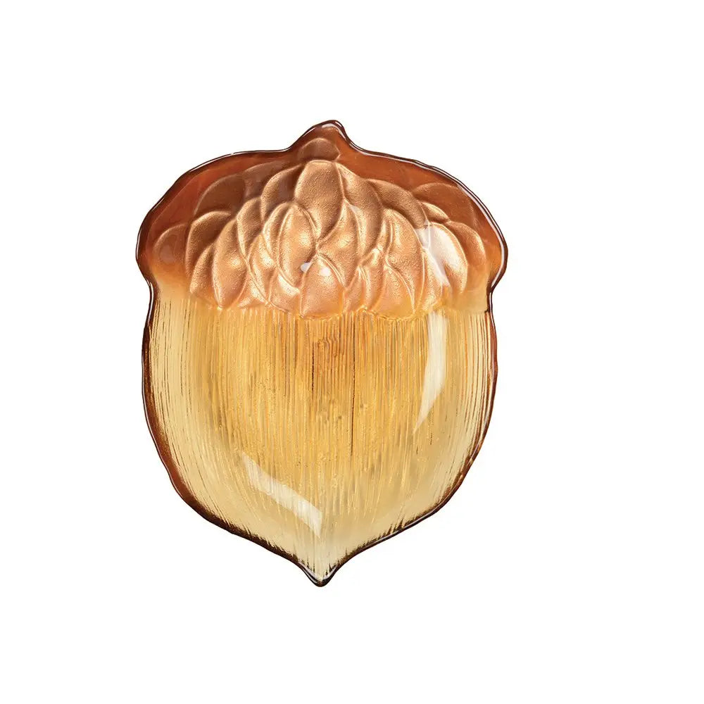 Coupelle noisette grand modèle couleur ambre 19x24.5x4cm AULICA