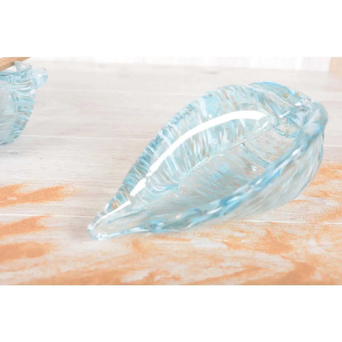 Coupelle océan coquillage bleue 27.5x12.5x15cm AULICA