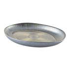 Coupelle ovale œil 22x15.5cm argent AULICA