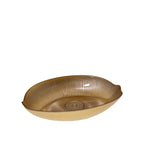 Coupelle ovale oeil doré 15x21x4.5cm AULICA