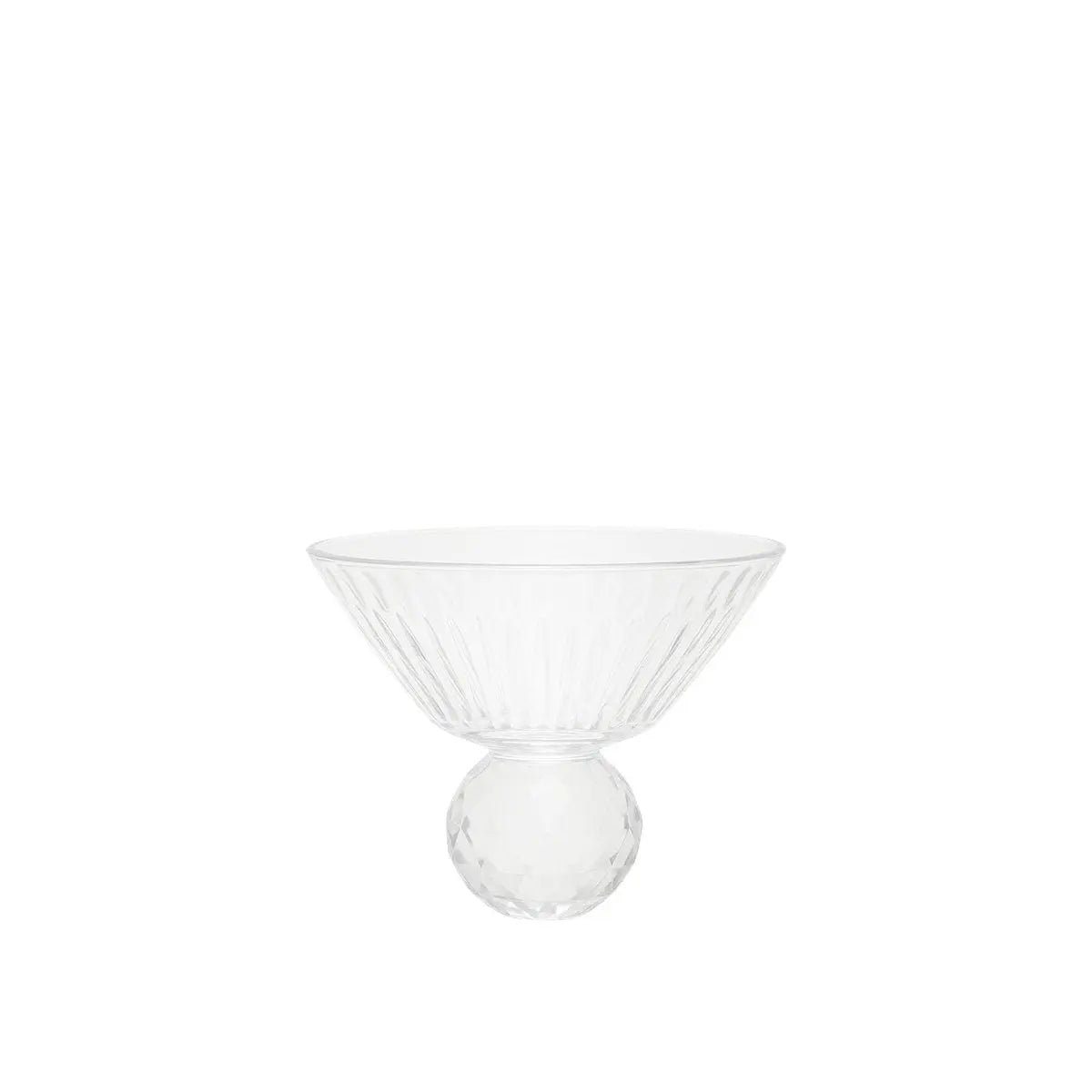 Coupes à glace avec pied en diamant - lot de 4 AULICA
