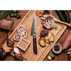 Couteau tout usage Bunka Petty Damas - lame 135 mm KOTAI kitchen