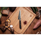 Couteau tout usage Bunka Petty Damas - lame 135 mm KOTAI kitchen