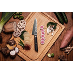 Couteau tout usage Bunka Petty Damas - lame 135 mm KOTAI kitchen