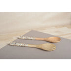 Couverts à salade en marbre AULICA