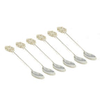 Cuillères à café argent arabesques - lot de 6 AULICA