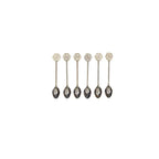 Cuillères à café argent arabesques - lot de 6 AULICA