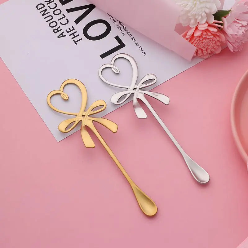 Cuillères argent coeur - lot de 2 AULICA