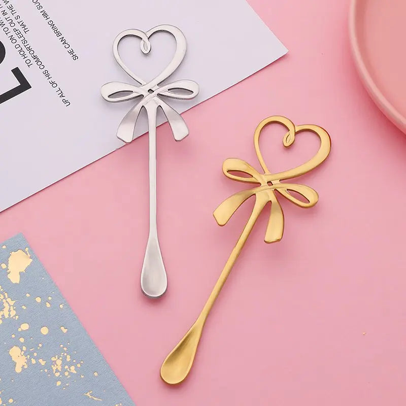 Cuillères argent coeur - lot de 2 AULICA