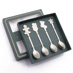 Cuillères argent snow - lot de 4 AULICA