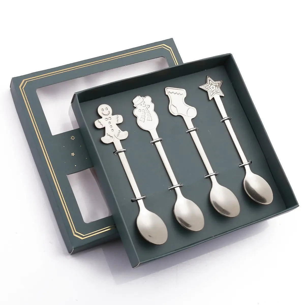Cuillères argent snow - lot de 4 AULICA