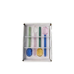 Cuillères multicolores en verre - lot de 4 AULICA