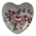 Décoration Coeur 8x8x4 cm Fleurs Clayre & Eef.