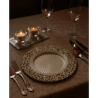 Dessous d'assiette blanc baroque AULICA