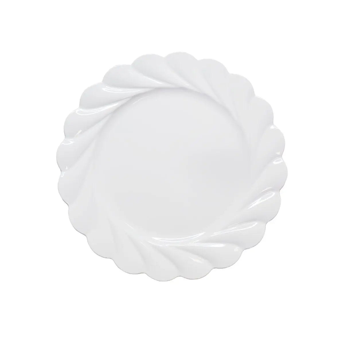 Dessous d'assiette crème 33x33x2cm AULICA