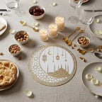 Dessous d'assiette doré Orient AULICA