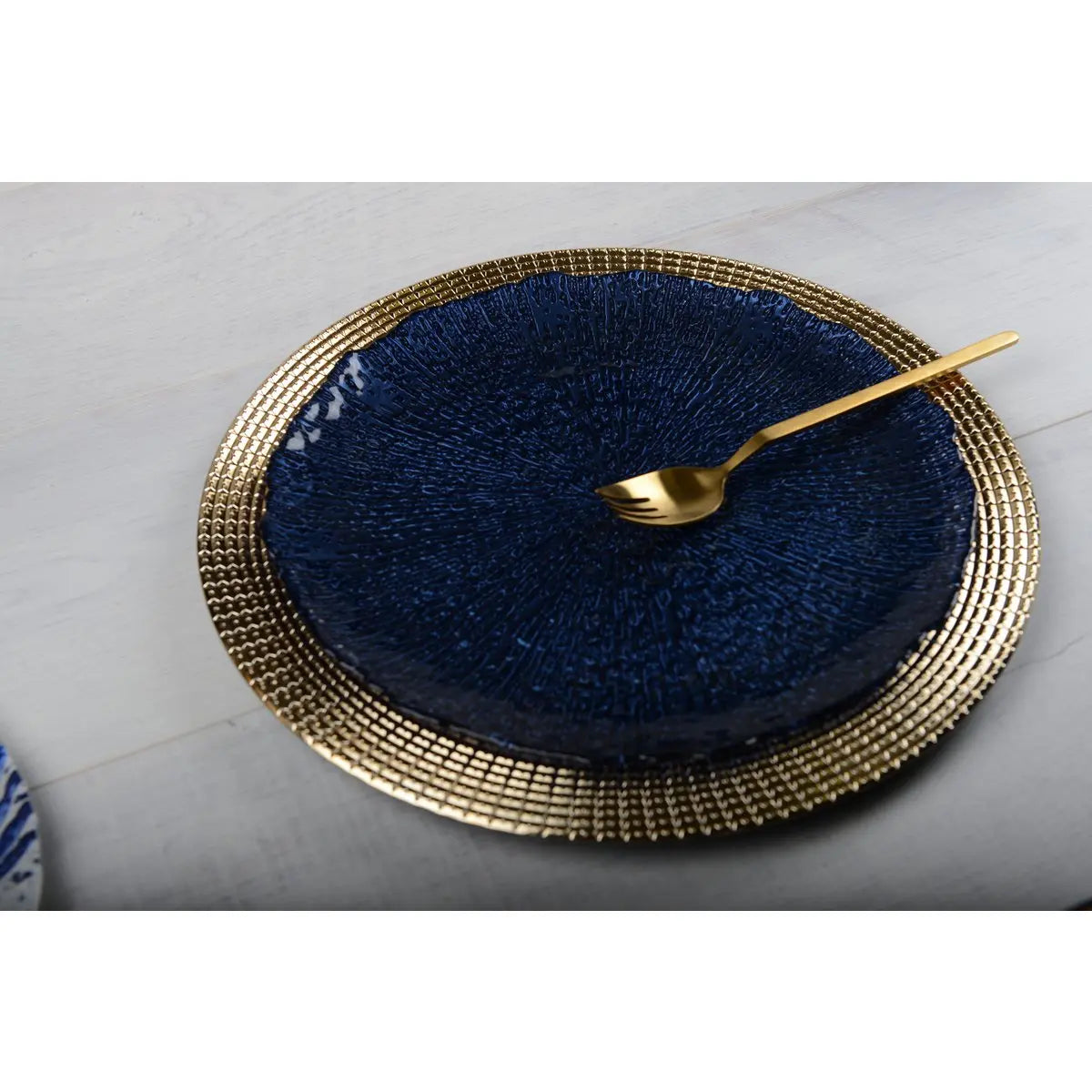 Dessous d'assiette empire doré AULICA