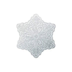 Dessous d'assiette étoile argent 38cm AULICA