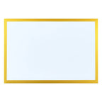 Dessous d'assiette jetable 31.5x45cm blanc et dore rouleau 32pieces AULICA