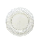 Dessous d'assiette transparent ondule AULICA