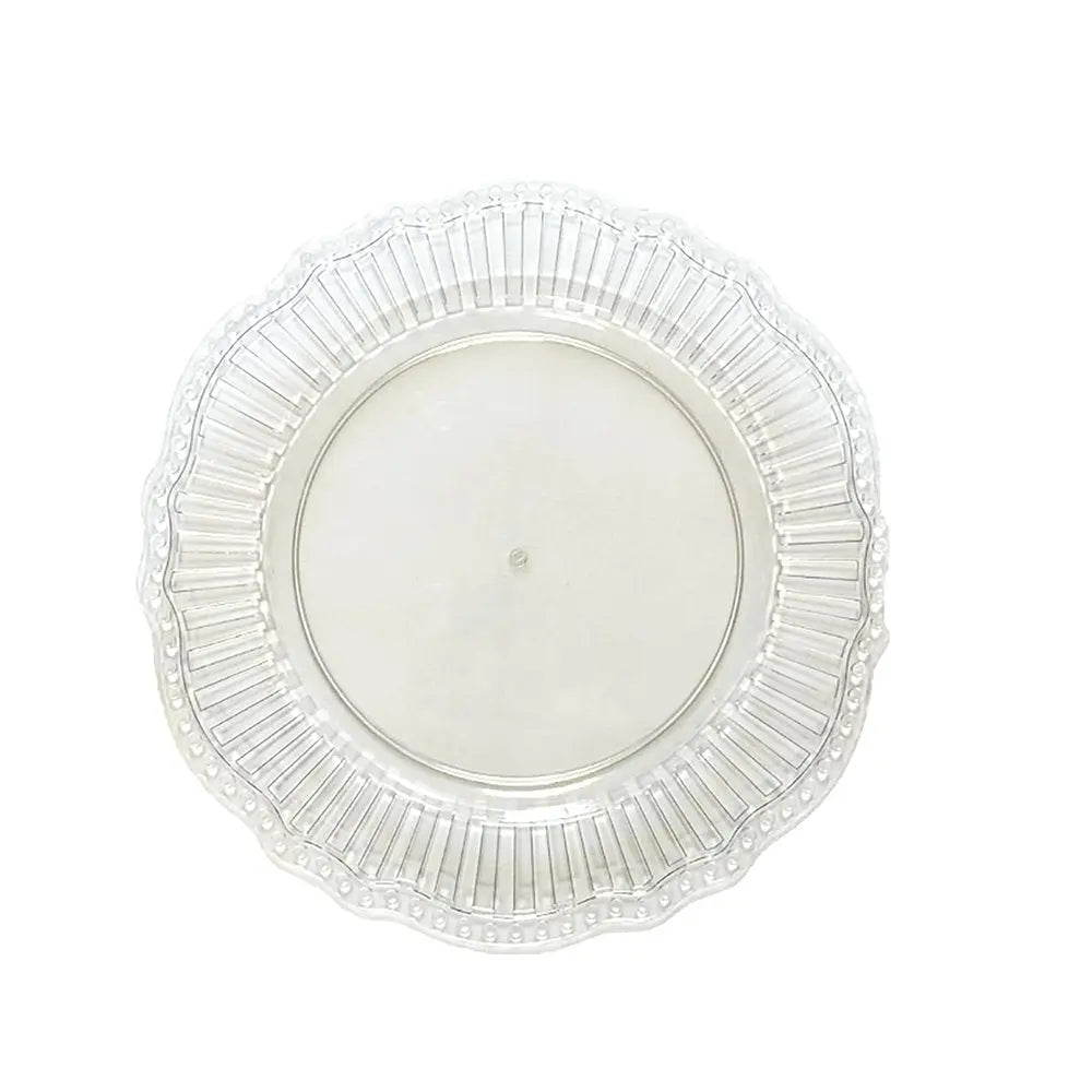 Dessous d'assiette transparent ondule AULICA
