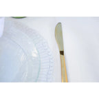 Dessous d'assiette transparent ondule AULICA