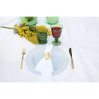 Dessous d'assiette transparent ondule AULICA