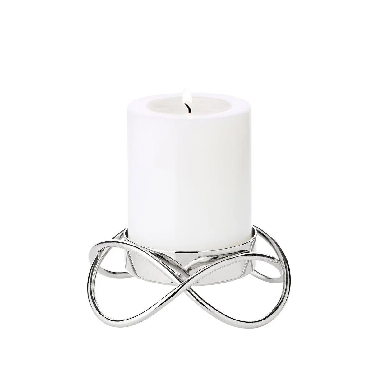 EDZARD Lot de 2 bougeoirs Bastia en argent H 3 cm EDZARD-SHOP.com