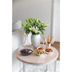 EDZARD bol triplet bol triple bol snack Perla, argent massif, diamètre 21 cm EDZARD-SHOP.com