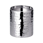 EDZARD bougeoir bougeoir Agadir, acier inoxydable poli brillant, diamètre 8,5 cm, hauteur 10 cm EDZARD-SHOP.com