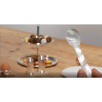 EDZARD cuillère en nacre cuillère à caviar cuillère à oeuf, artisanat de haute qualité, coins arrondis, longueur env.11 cm EDZARD-SHOP.com