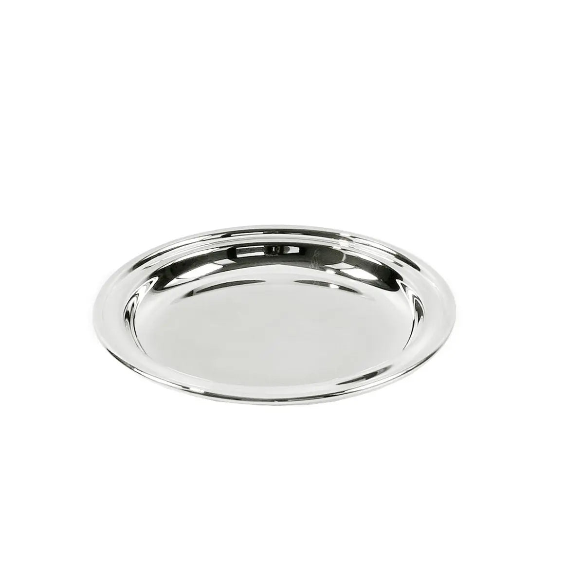 EDZARD lot de 2 dessous de verre Astoria en verre argenté élégant et anti-ternissement diamètre 11 cm EDZARD-SHOP.com